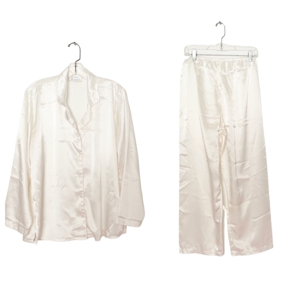 Willow Blossom Ivory Off White Pajama Set Size Medium